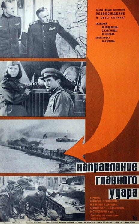 Постер к Освобождение: Направление главного удара (1970)